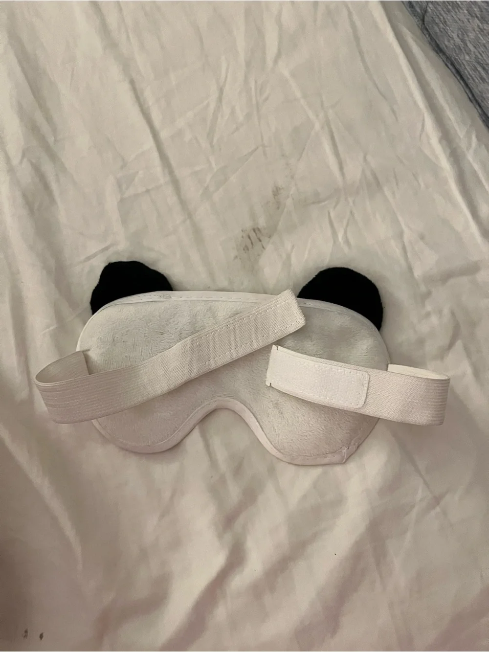 Kids Panda Gel Eye Mask - Black & White